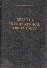 Dreptul international contemporan