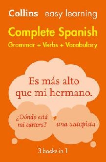 Easy Learning Spanish Complete Grammar, Verbs and Vocabulary