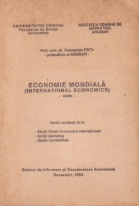 Economie mondiala (International Economics) - curs