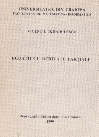 Ecuatii cu derivate partiale