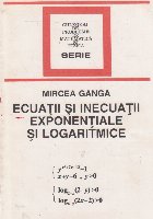 Ecuatii inecuatii exponentiale logaritmice