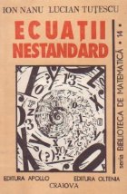 Ecuatii nestandard (Nanu, Tutescu)