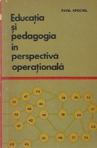 Educatia pedagogia perspectiva operationala