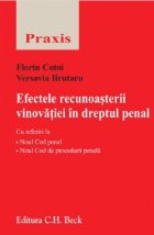 Efectele recunoasterii vinovatiei in dreptul penal