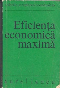 Eficienta economica maxima - Metode si modelare