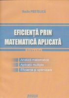 Eficienta prin matematica aplicata Editia