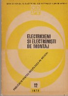 Electricieni electronisti montaj