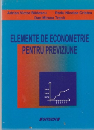 Elemente de Econometrie pentru Previziune