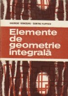 Elemente geometrie integrala