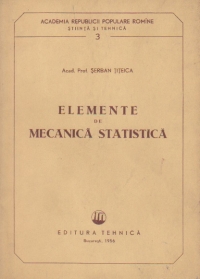 Elemente de mecanica statistica