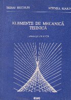 Elemente mecanica tehnica Teorie aplicatii