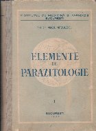 Elemente Parazitologie Volumul