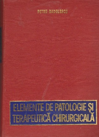 Elemente de patologie si terapeutica chirurgicala