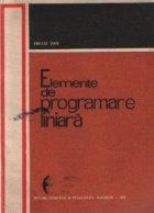 Elemente de programare liniara