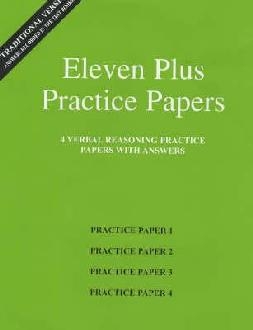 Eleven Plus Practice Papers 1 to 4