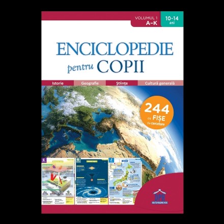 Enciclopedie pentru copii - Volumul 1 - De la A la K