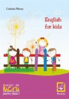 English for kids - caiet de lucru pentru clasa intai