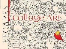 ESCAPES Collage Art Coloring Book