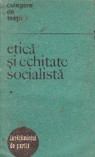 Etica echitate socialista Culegere lectii