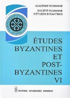 Etudes Byzantines Post Byzantines