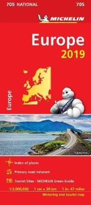 Europe 2019 - Michelin National Map 705