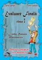 Evaluare finala clasa I - Limba romana, Matematica