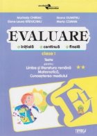 Evaluare (initiala, continua, finala) Clasa I - Teste pentru Limba si literatura romana (dupa Abecedarul Arami