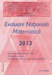 Evaluare Nationala Matematica 2013