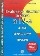 Evaluarea elevilor clasa Istorie Educatie