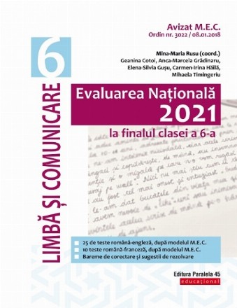 Evaluarea Națională 2021 la finalul clasei a VI-a. Limbă și comunicare