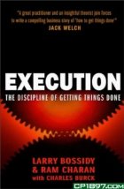 Execution The discipline getting things