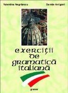 Exercitii gramatica italiana (si solutiile