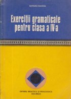 Exercitii gramaticale pentru clasa a IV-a