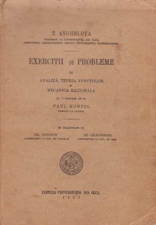 Exercitii si probleme de Analiza, Teoria Functiilor si Mecanica Rationala