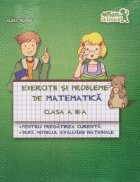 Exercitii probleme matematica pentru Evaluarea