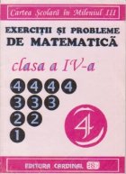 Exercitii si probleme de matematica, Clasa a IV-a