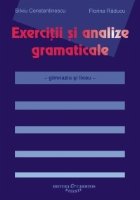 Exercitii analize gramaticale gimnaziu liceu