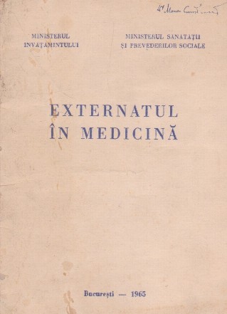 Externatul in medicina