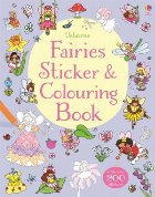 Fairies sticker and colouring book