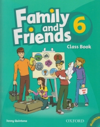 Family and Friends Level 6 Classbook and MultiROM Pack