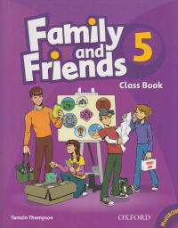 Family and Friends 5 Class Book and MultiROM Pack