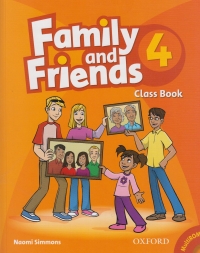 Family and Friends 4 Class Book and MultiROM Pack