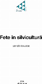 Fete în silvicultură exemple succes