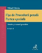 Fişe de procedură penală - Partea specială : teorie şi cazuri practice