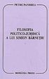 Filosofia politico-juridica a lui Simion Barnutiu - monografie