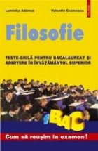 Filosofie Teste grila pentru bacalaureat