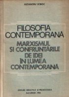 Filozofia contemporana Marxismul confruntarile idei