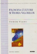 Filozofia Culturii Teoria Valorilor