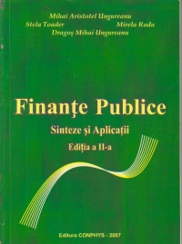 Finante publice - Sinteze si aplicatii