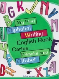 My first alphabet writing english book - Cartea primului meu alfabet